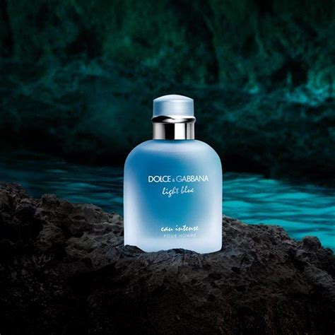 dolce gabbana light blue eau intense or the one men|d&g light blue intense men's.